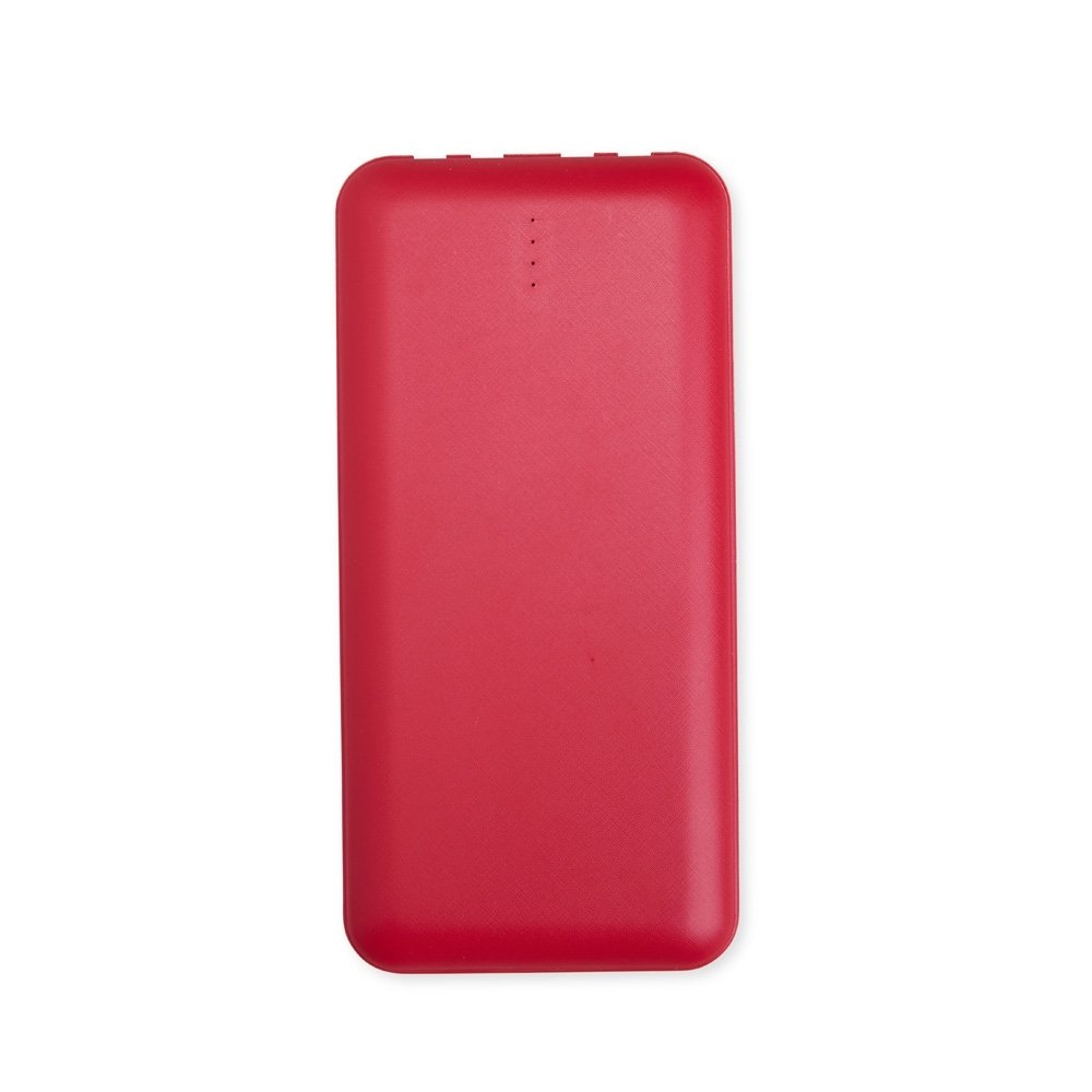 POWER BANK 10.000MAH MULTSSAIDAS SPX-08219 NA COR VERMELHO