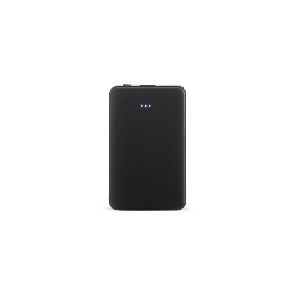 POWER BANK PLÁSTICO 5.000MAH SPX-05089 NA COR PRETO