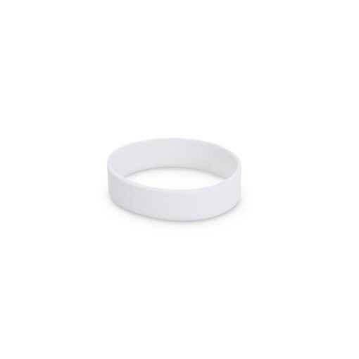 Pulseira Personalizado Silicone - Branco | Brindes Brasil