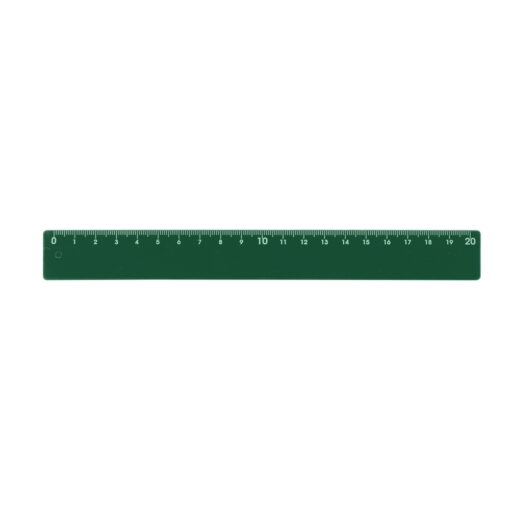 Régua Personalizada Plástica - Verde SPX-P@13724-VD