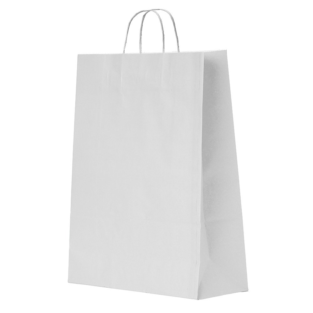 SACOLA KRAFT GRANDE SPX-14753 NA COR BRANCO