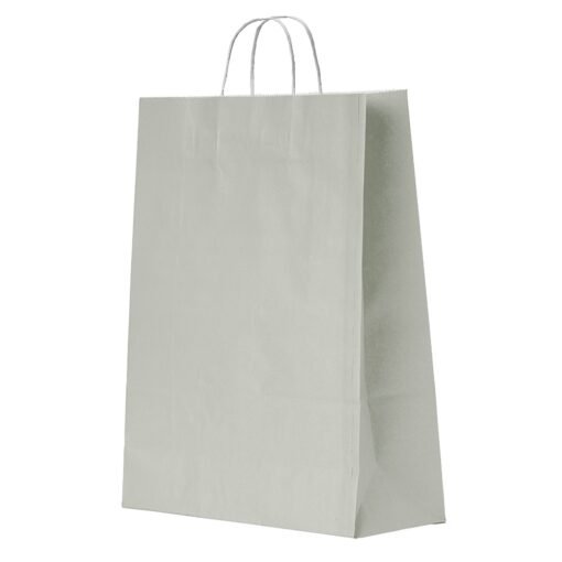 SACOLA KRAFT GRANDE SPX-14753-CIN NA COR PRATA