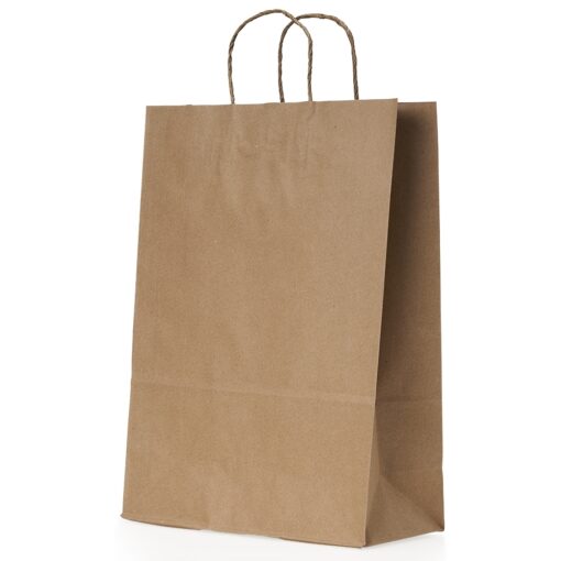 Sacola Personalizada Kraft Grande na cor kraft