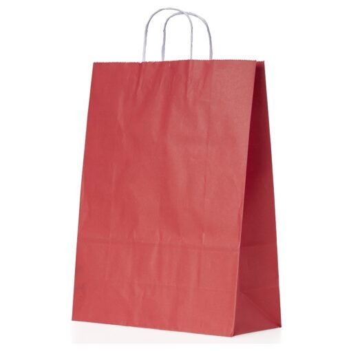 SACOLA KRAFT GRANDE SPX-14753-VM NA COR VERMELHO
