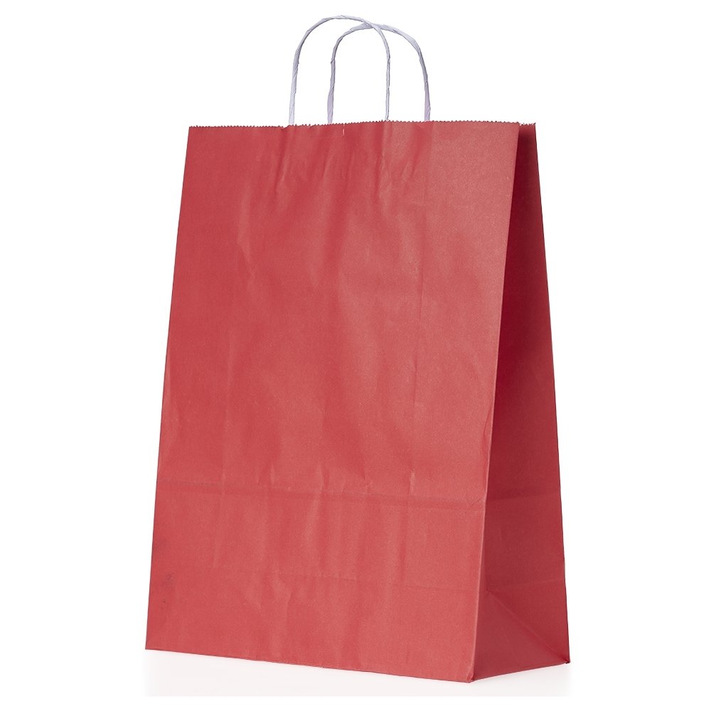 SACOLA KRAFT GRANDE SPX-14753 NA COR VERMELHO