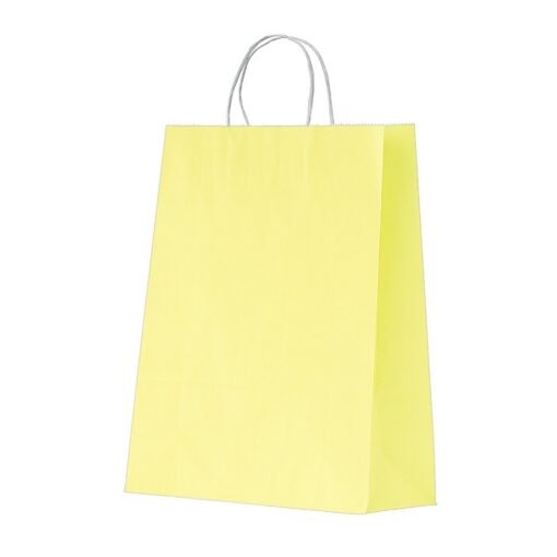 SACOLA KRAFT MÉDIA SPX-14752-AMA NA COR AMARELO