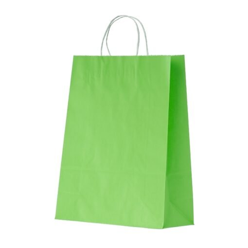SACOLA KRAFT MÉDIA SPX-14752-VD NA COR VERDE