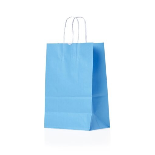 SACOLA KRAFT PEQUENA SPX-14751-AZU NA COR AZUL