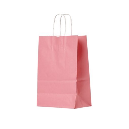 SACOLA KRAFT PEQUENA SPX-14751-ROS NA COR ROSA