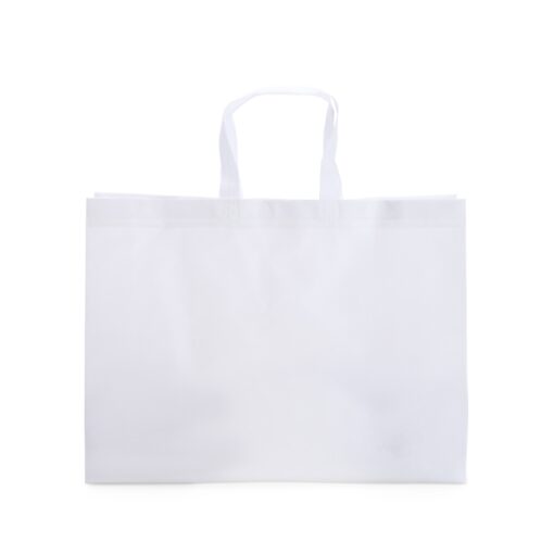 Sacola Personalizada Para Empresas Tnt Laminado na cor branco