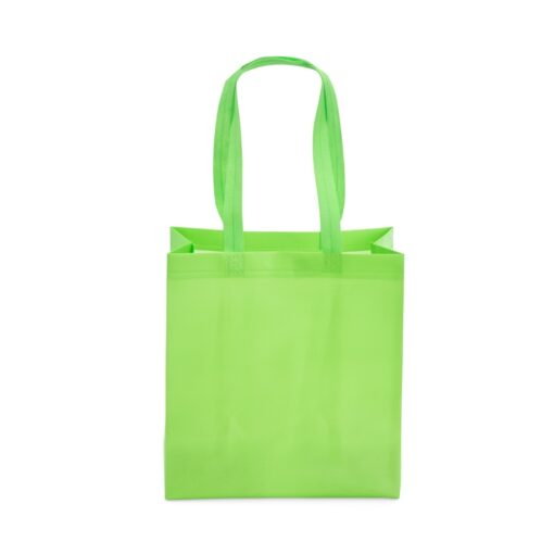 Sacola Com Logo Tnt Laminado na cor verde