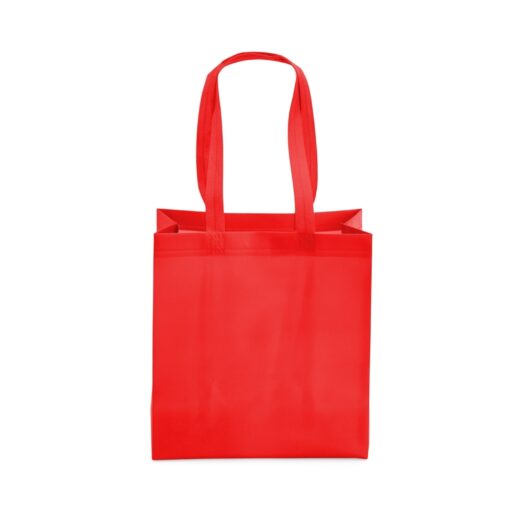 Sacola Para Brindes Tnt Laminado na cor vermelho