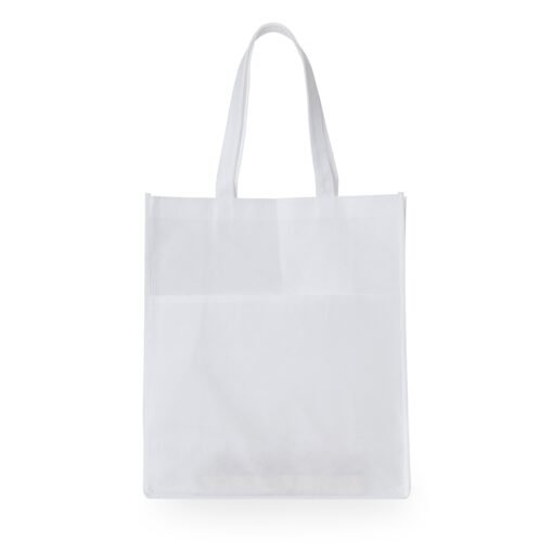 SACOLA TNT COM ALÇA SPX-04043-BCO NA COR BRANCO