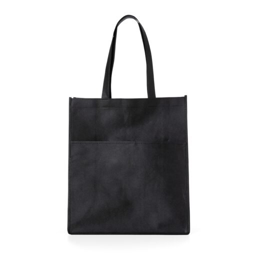 SACOLA TNT COM ALÇA SPX-04043-PRE NA COR PRETO