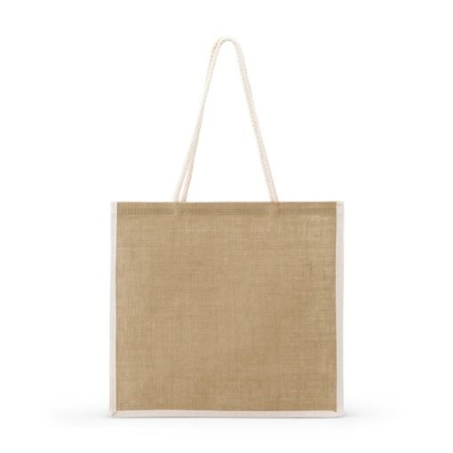 SACOLA DE JUTA SPX-18843-BEG NA COR BRANCO