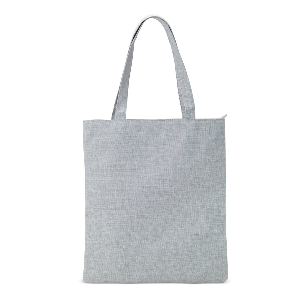 SACOLA DE NYLON SPX-18745B NA COR PRATA