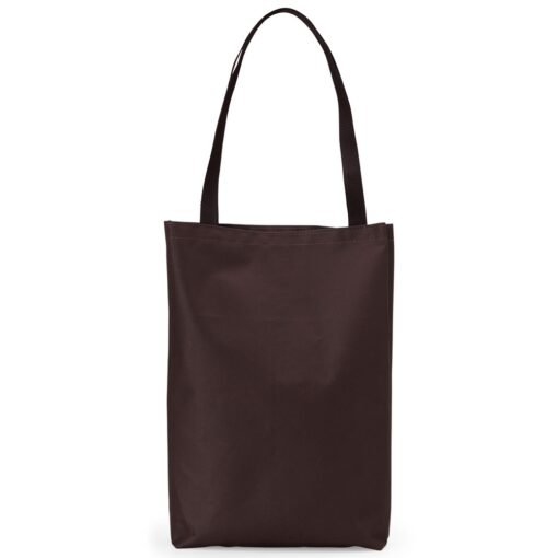 SACOLA NYLON COM ALÇA SPX-14938-MAR NA COR MARROM