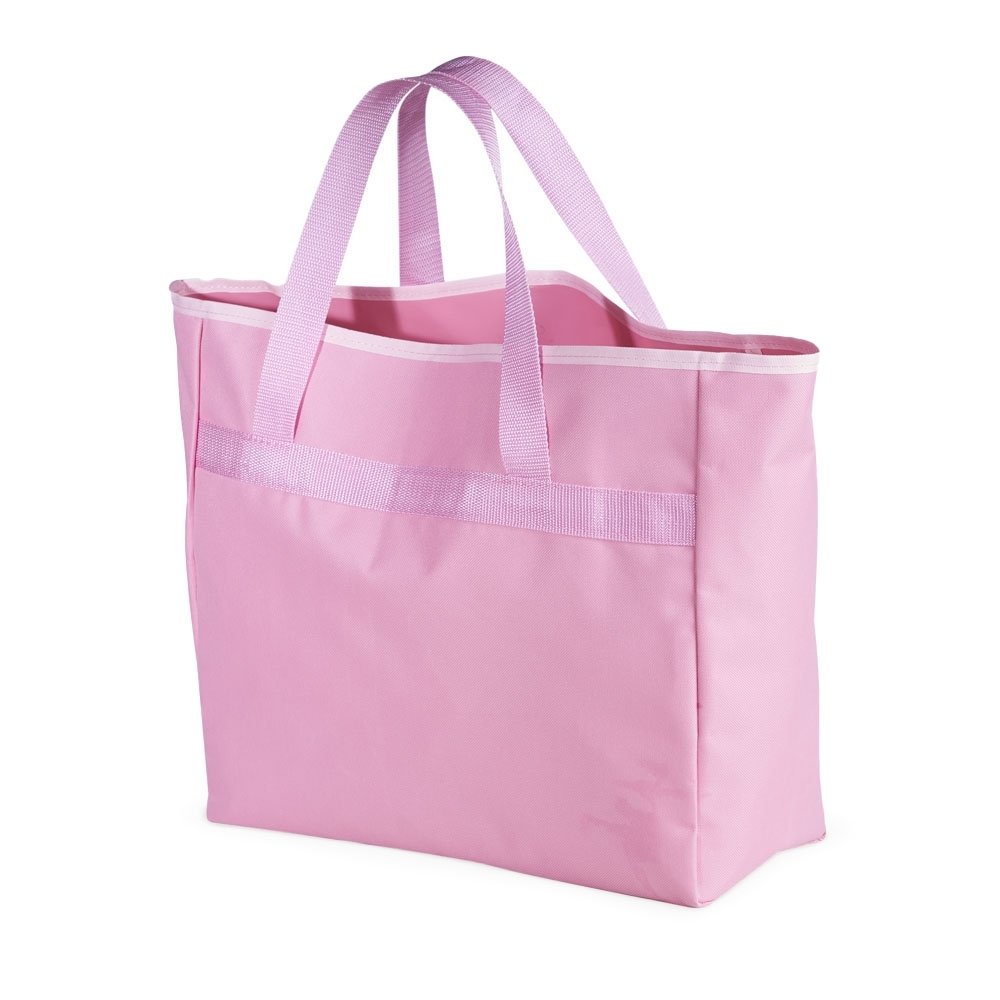 SACOLA EM NYLON SPX-14723 NA COR ROSA