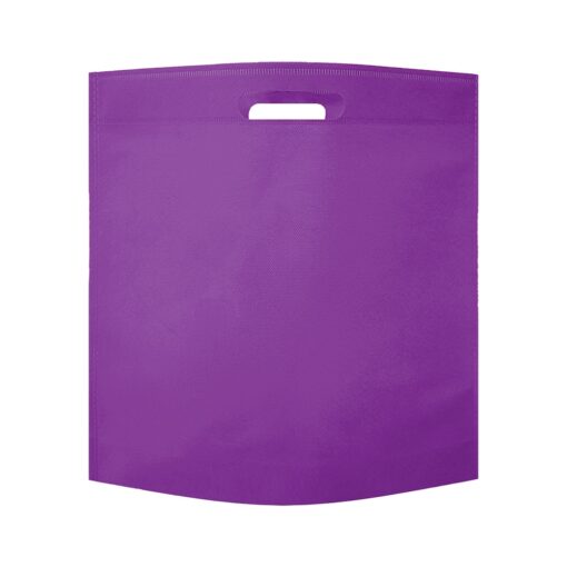 Sacola Personalizada Para Empresas De Tnt Sem Alça na cor roxo