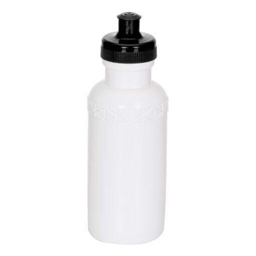Squeeze Com Logo Plastico 500Ml Bic Plastic - branco com detalhes em preto