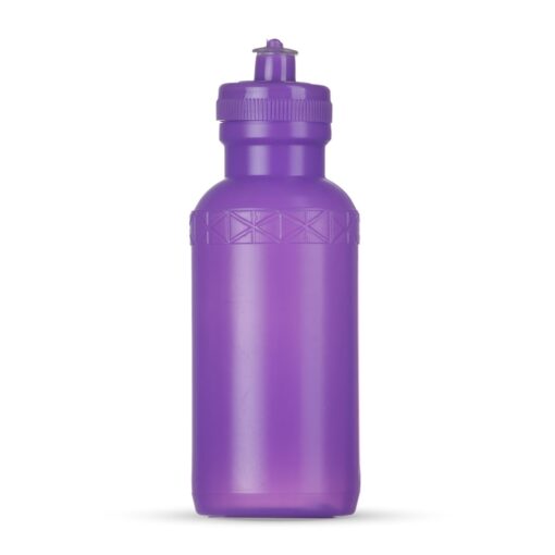 Squeeze Personalizado Plastico 500Ml Bic Silicone na cor roxo