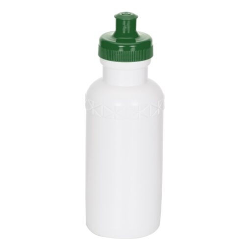 Squeeze Personalizado Para Empresas Plastico 500Ml Bic Plastic - branco com detalhes em verde