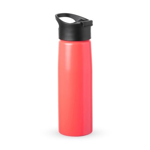 Squeeze Personalizado Para Empresas Aluminio 750Ml C/ Bico - bronze com detalhes em preto