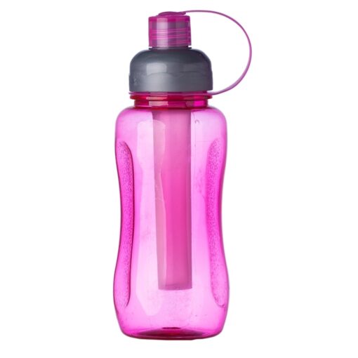 Squeeze Personalizado Plástico 600Ml - Rosa/Cinza SPX-10038-RSE