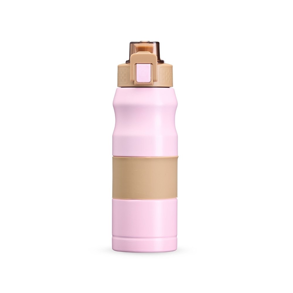 SQUEEZE INOX 450ML SPX-E@08214 NA COR ROSA
