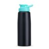 Squeeze INOX 880ml em Araguari – Preto | Brinde Personalizado