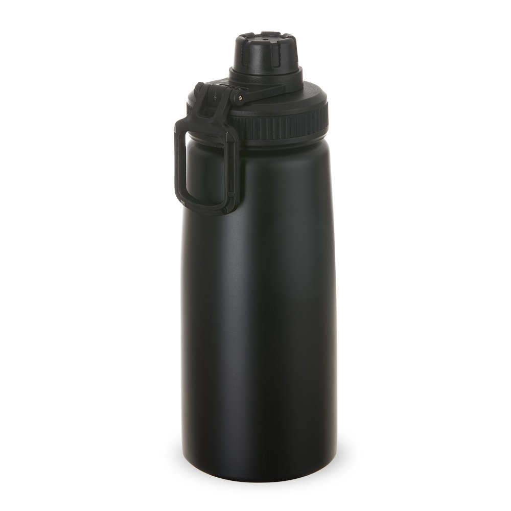 SQUEEZE 750ML INOX C/ ALÇA SPX-18550F NA COR PRETO
