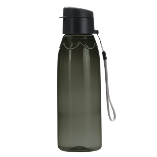 Squeeze Personalizado Para Empresas Plástica 700Ml na cor preto