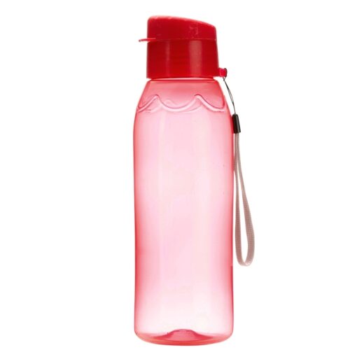 Squeeze Para Brindes Plástica 700Ml na cor vermelho