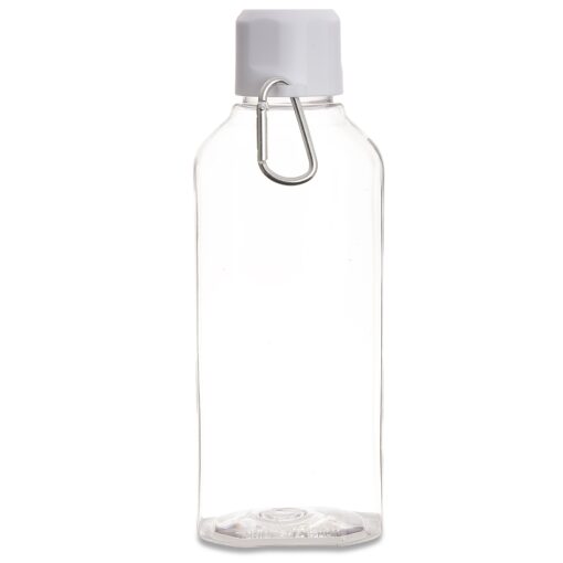 Garrafa Personalizada Plástica 730Ml - Transparente/Branco