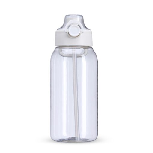 Squeeze Para Brindes Plástico 1 Litro na cor branco