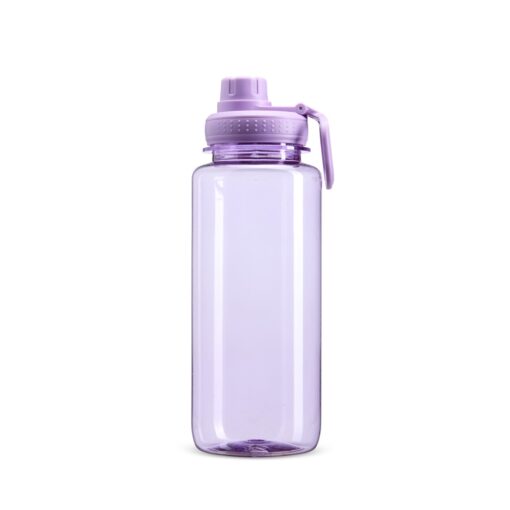 Squeeze Personalizado Para Empresas Plástico 1 Litro na cor roxo