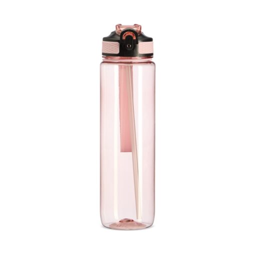 Squeeze Personalizado Plástico 1Litro na cor rosa