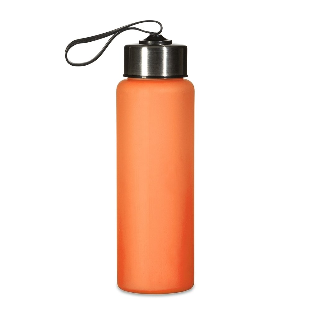 SQUEEZE PLÁSTICO TAMPA/ALÇA SPX-14415 NA COR LARANJA