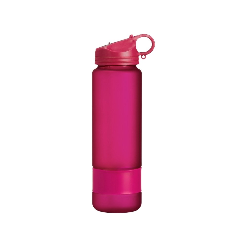 GARRAFA PLÁSTICA 900ML SPX-02426 NA COR VERMELHO