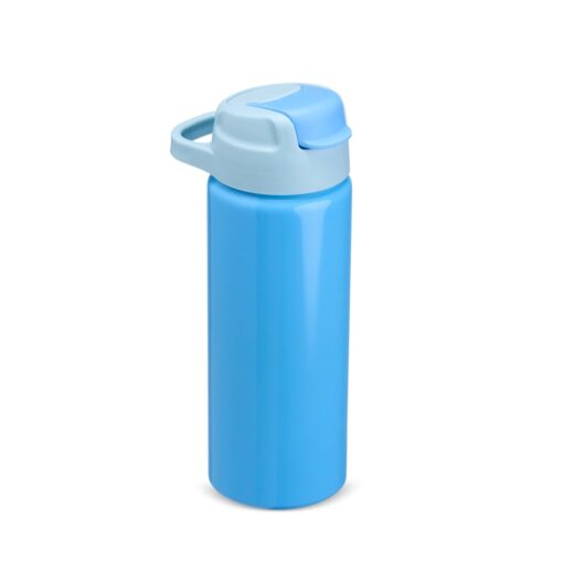 Squeeze Para Brindes Alumínio 600Ml na cor azul
