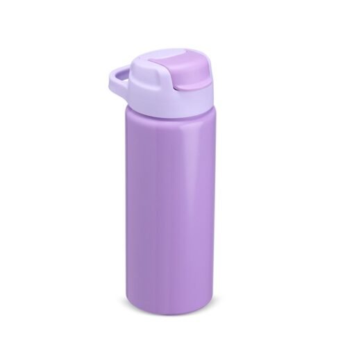 Squeeze Personalizado Alumínio 600Ml na cor roxo