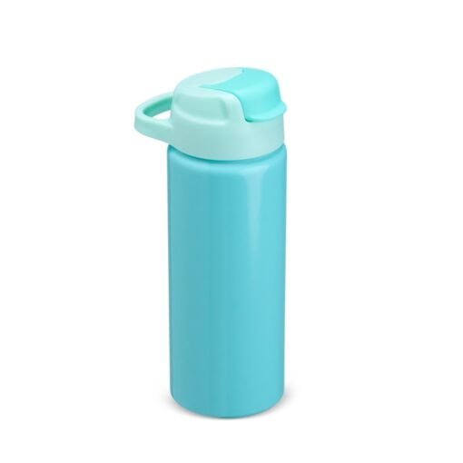 Squeeze Com Logo Alumínio 600Ml na cor verde