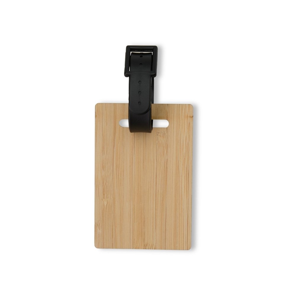 IDENTIFICADOR DE BAGAGEM DE BAMBU SPX-01009-BMB NA COR BAMBU