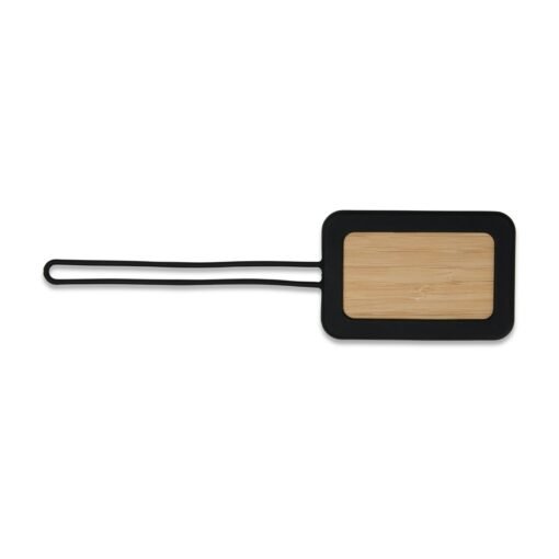 Tag Personalizado Bambu - Preto | Brindes Brasil