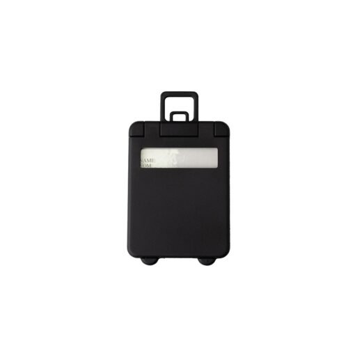 Tag Personalizado Plástico - Preto | Brindes Brasil