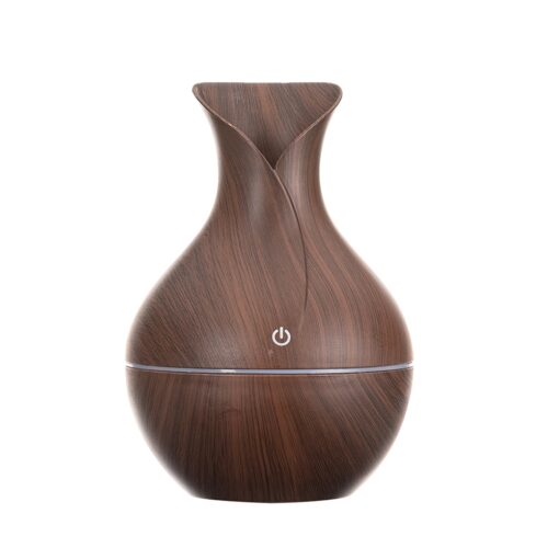 Umidificador Personalizado Plástico 130Ml - Madeira/Marrom
