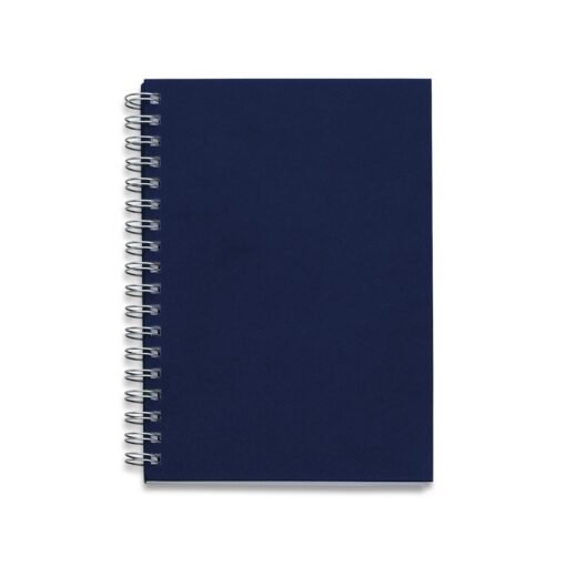 Caderno Com Logo Capa Kraft na cor azul