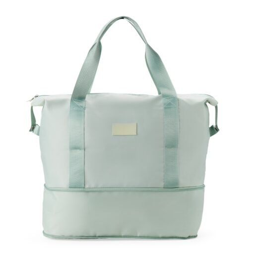 BOLSA ESPORTIVA POLIÉSTER EXPANSÍVEL 26 LITROS SPX-08229 NA COR VERDE