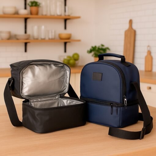 BOLSA TÉRMICA DUPLA 7 LITROS SPX-19009 NA COR AZUL