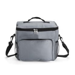 BOLSA TÉRMICA OXFORD 11 LITROS SPX-18965 NA COR CINZA